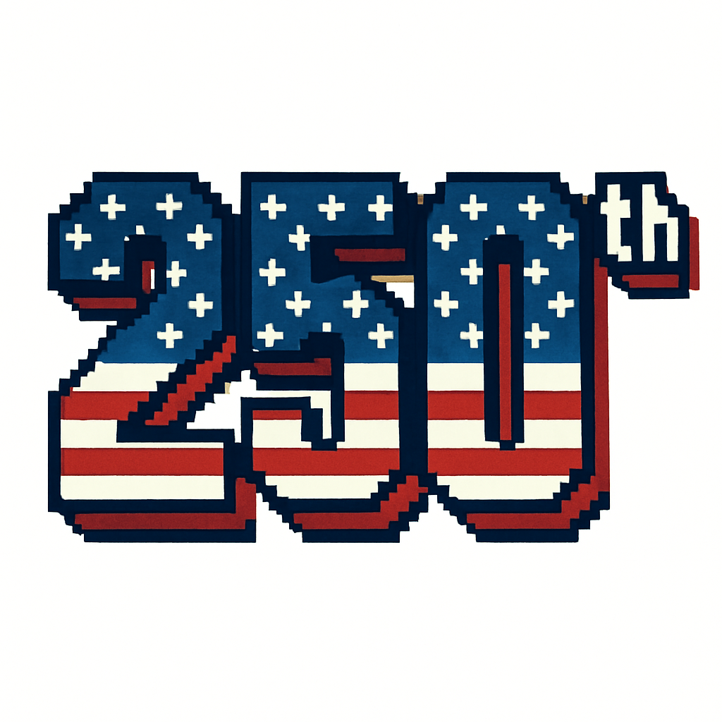 250th — Land of the free, home of the brave